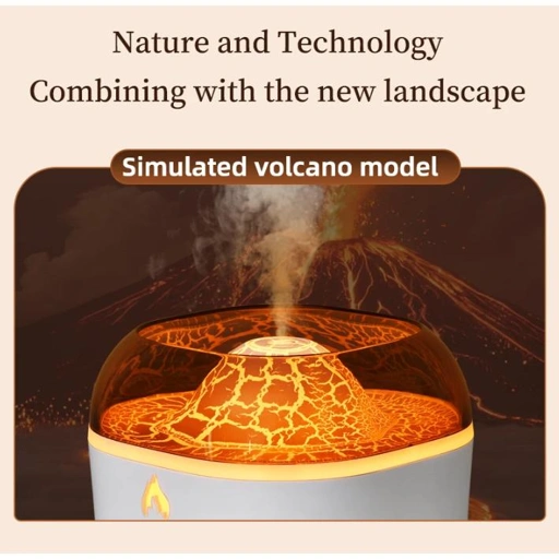 NEWSTYLE Air Humidifier Aromatherapy Volcano Diffuser - Maintain Moisture, Enhance Ambiance