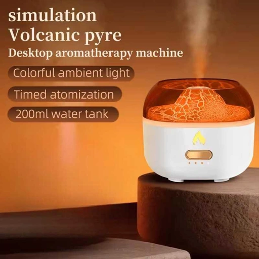 Image of NEWSTYLE Air Humidifier Aromatherapy Volcano Diffuser - Maintain Moisture, Enhance Ambiance