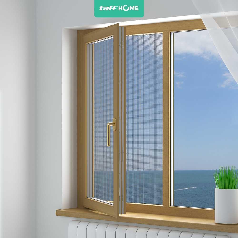 TaffHOME Kasa Nyamuk Jaring Jendela DIY - Perlindungan Tanpa Zat Kimia, Aliran Udara Optimal, Tahan Lama
