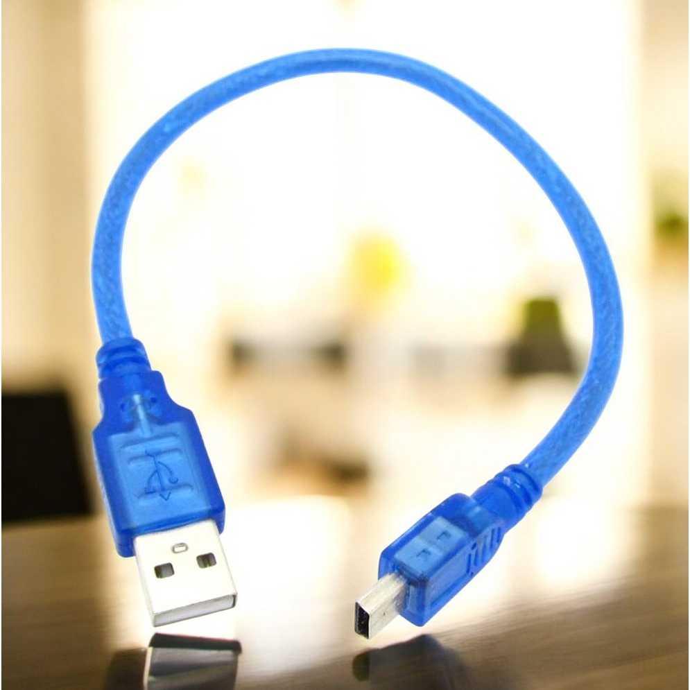 Kabel Konverter USB A Male ke Mini USB Male - Memindahkan Data dengan Mudah, Fleksibel, dan Efisien