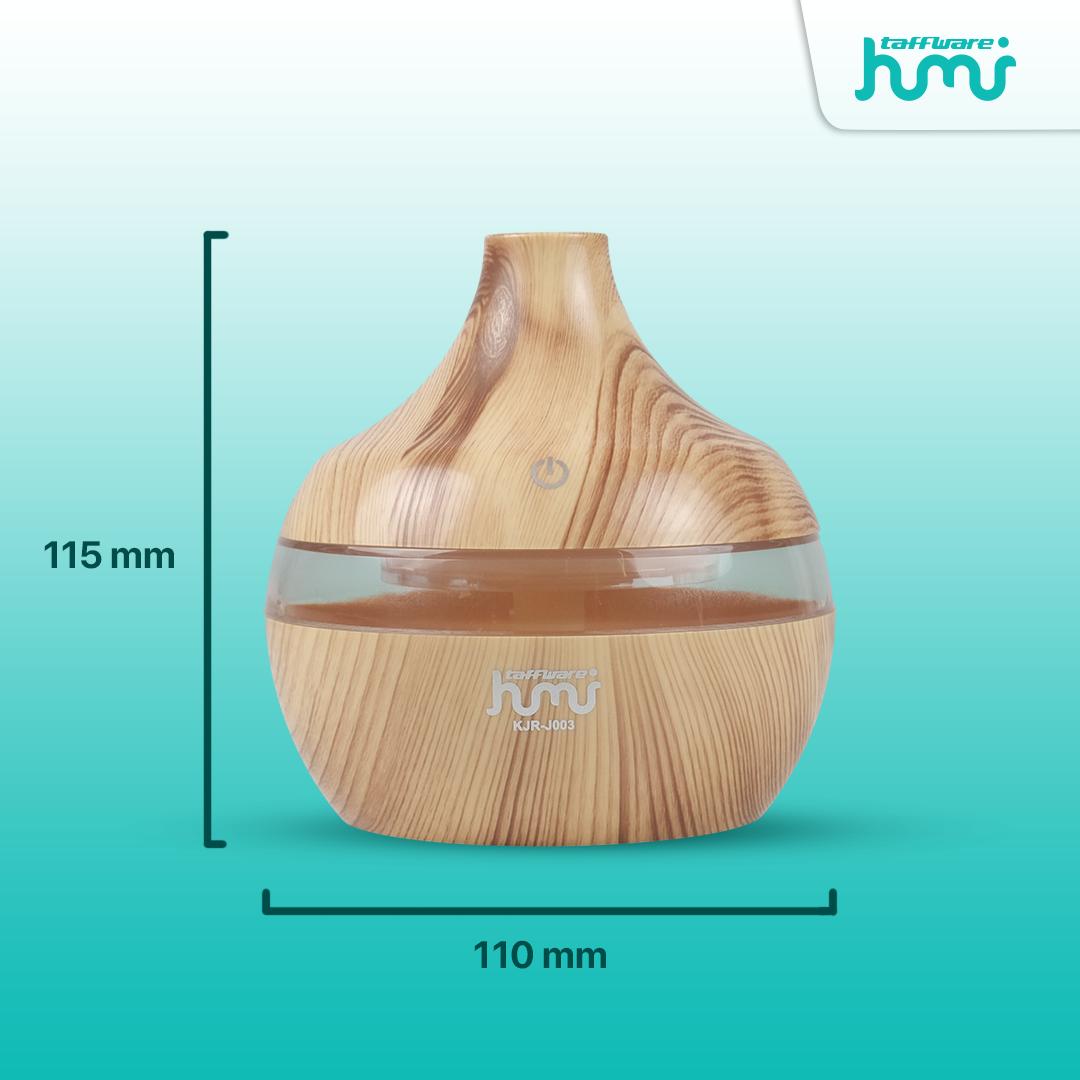 Taffware HUMI Air Humidifier Mini Ultrasonic - Jaga Kelembapan Ruangan, Cahaya RGB