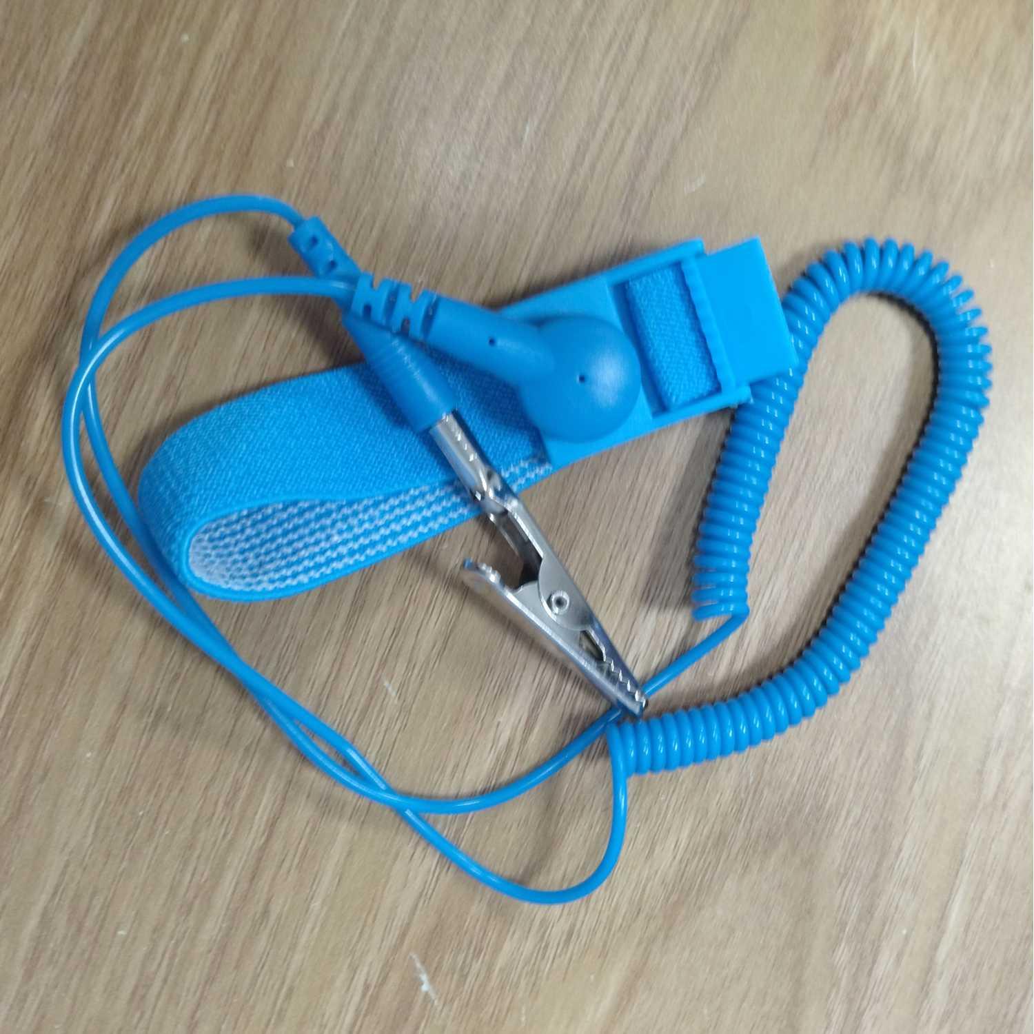 LEKO Anti Static Wrist Strap Tali Anti Listrik Statis - Lindungi dari Setruman Listrik, Cocok untuk Reparasi Elektronik