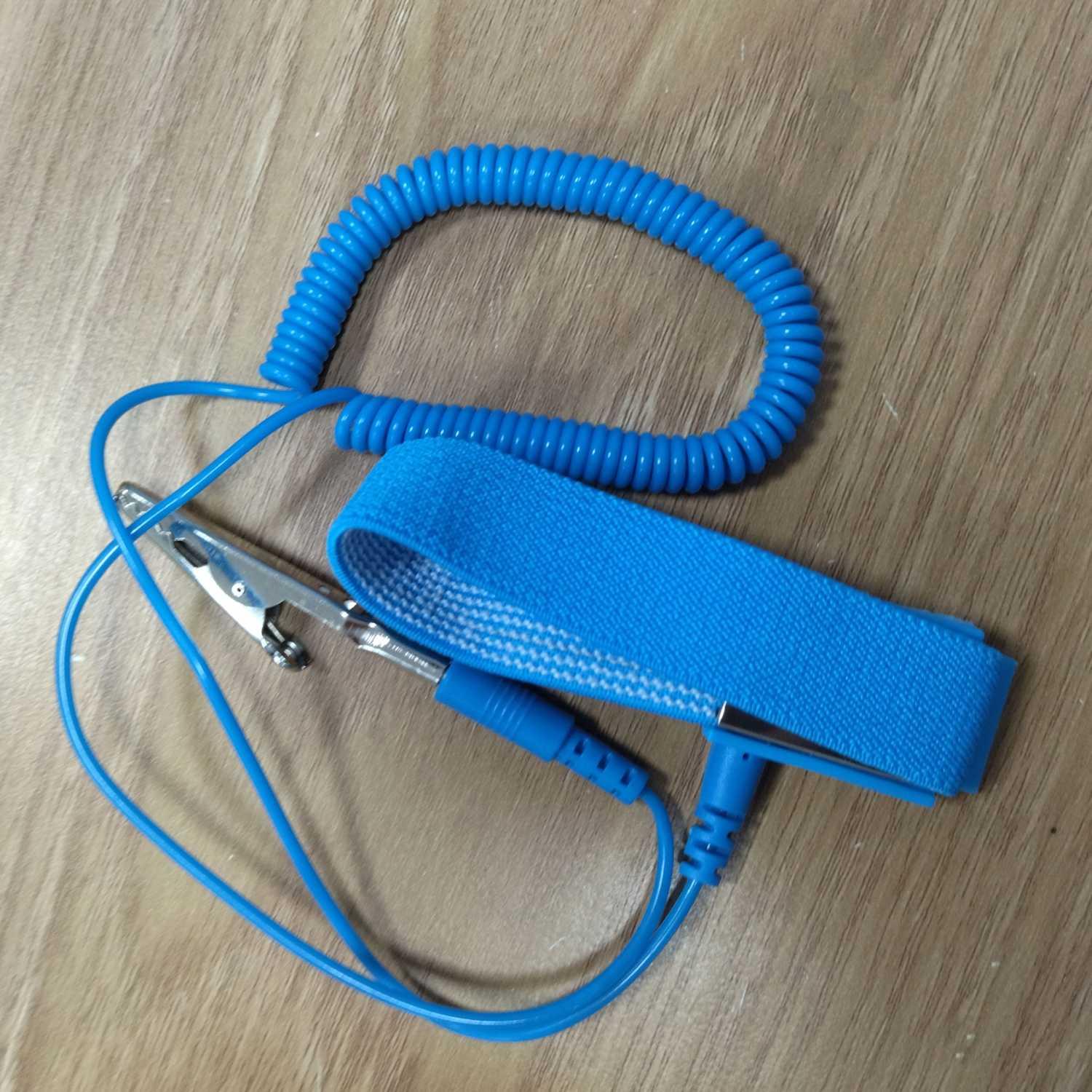 LEKO Anti Static Wrist Strap Tali Anti Listrik Statis - Lindungi dari Setruman Listrik, Cocok untuk Reparasi Elektronik