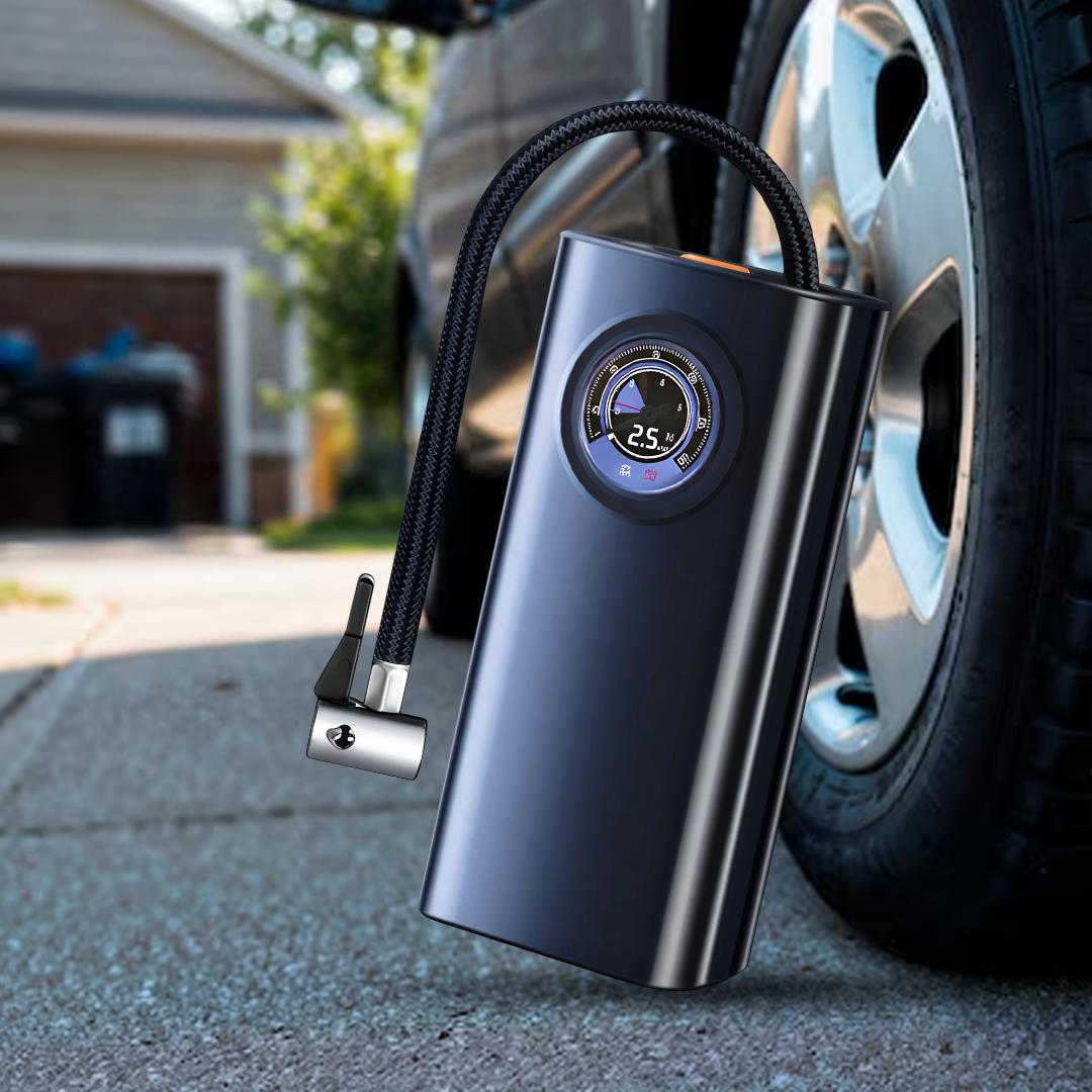 EAFC Pompa Ban Mobil Elektrik Inflator Portable - Pengisian Cepat, Tanpa Khawatir Kebahagiaan!