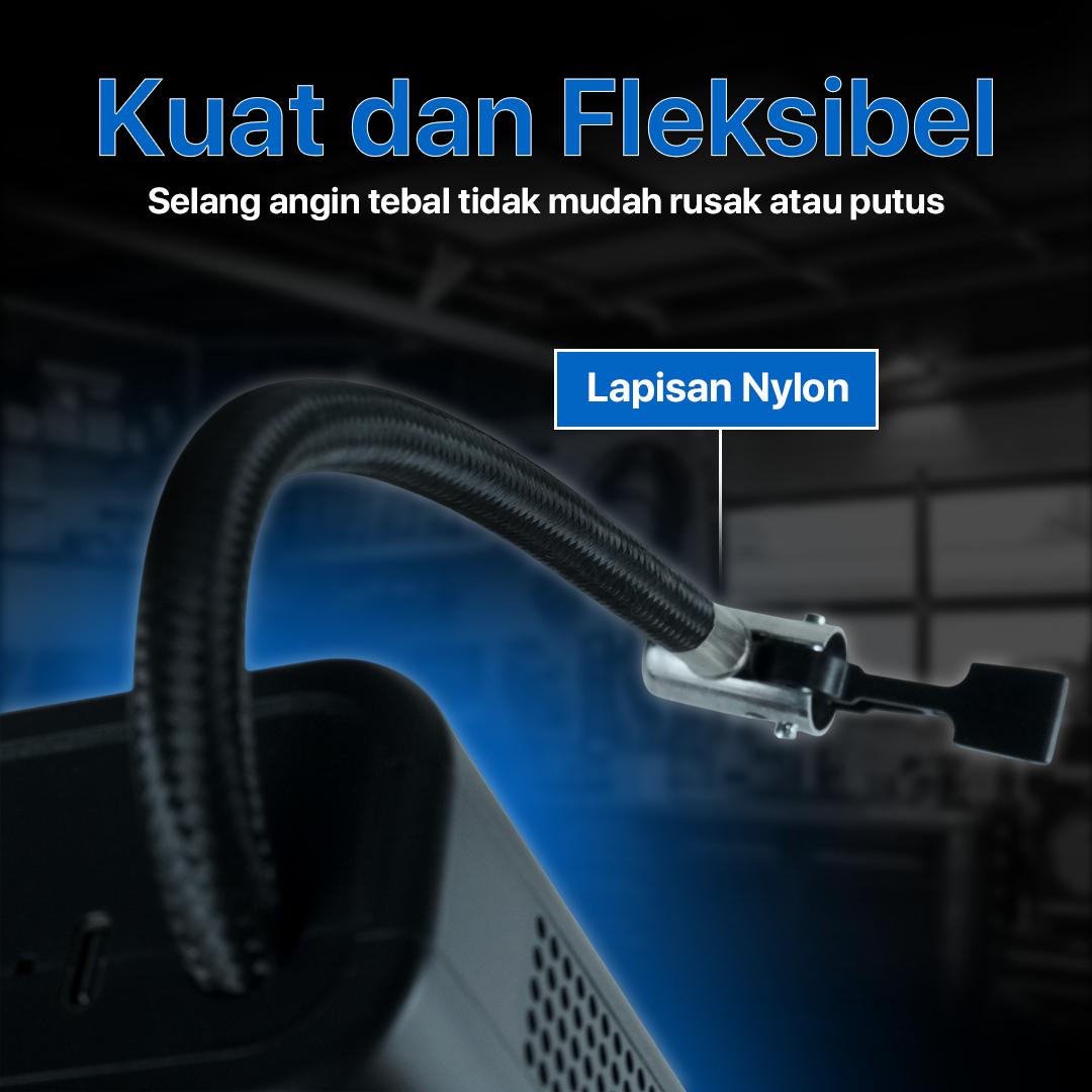 EAFC Pompa Ban Mobil Elektrik Inflator Portable - Pengisian Cepat, Tanpa Khawatir Kebahagiaan!