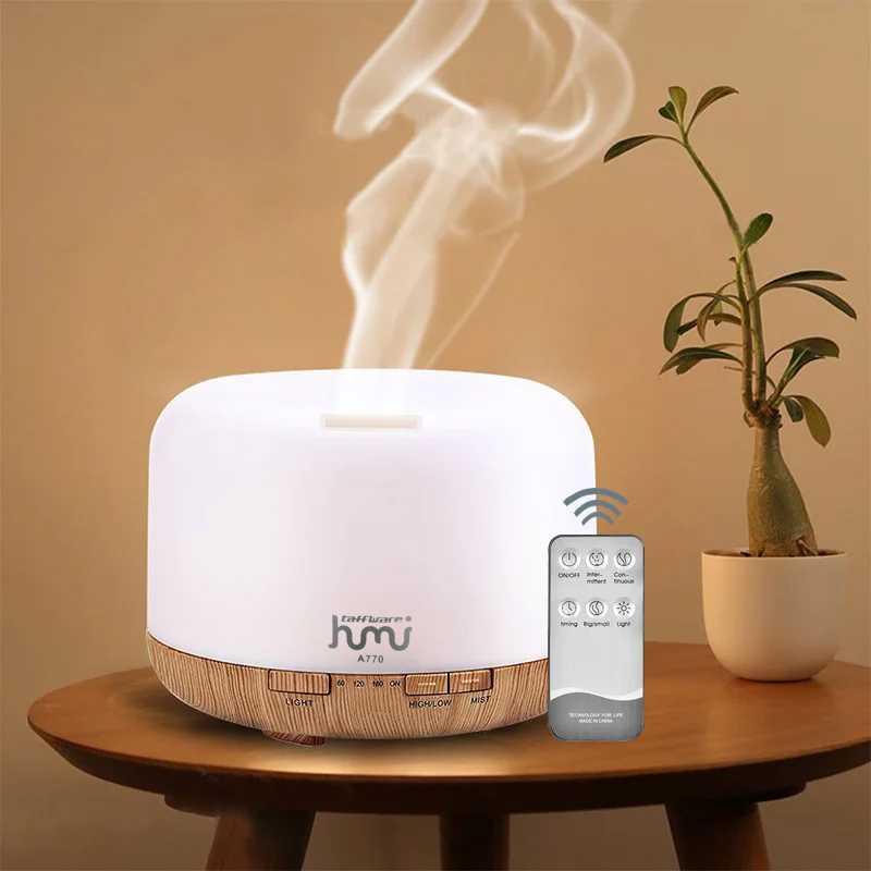Taffware HUMI Air Humidifier Mini Ultrasonic Aroma Light 500ml Remote - A770