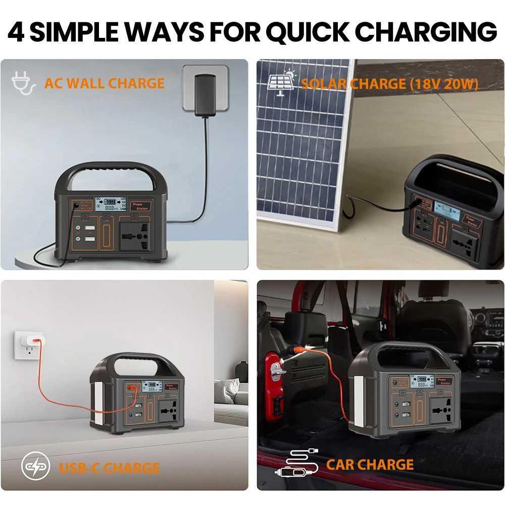 Gaiaray Portable Power Supply Station Lithium Battery 100W - Kebutuhan Listrik Terpenuhi, Kapan Saja, Di Mana Saja