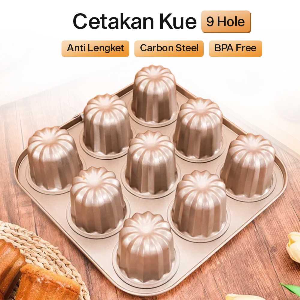 Mako Cetakan Kue 3D Dessert Cake Mold - Praktis & Anti Lengket, Cocok untuk Bisnis Roti