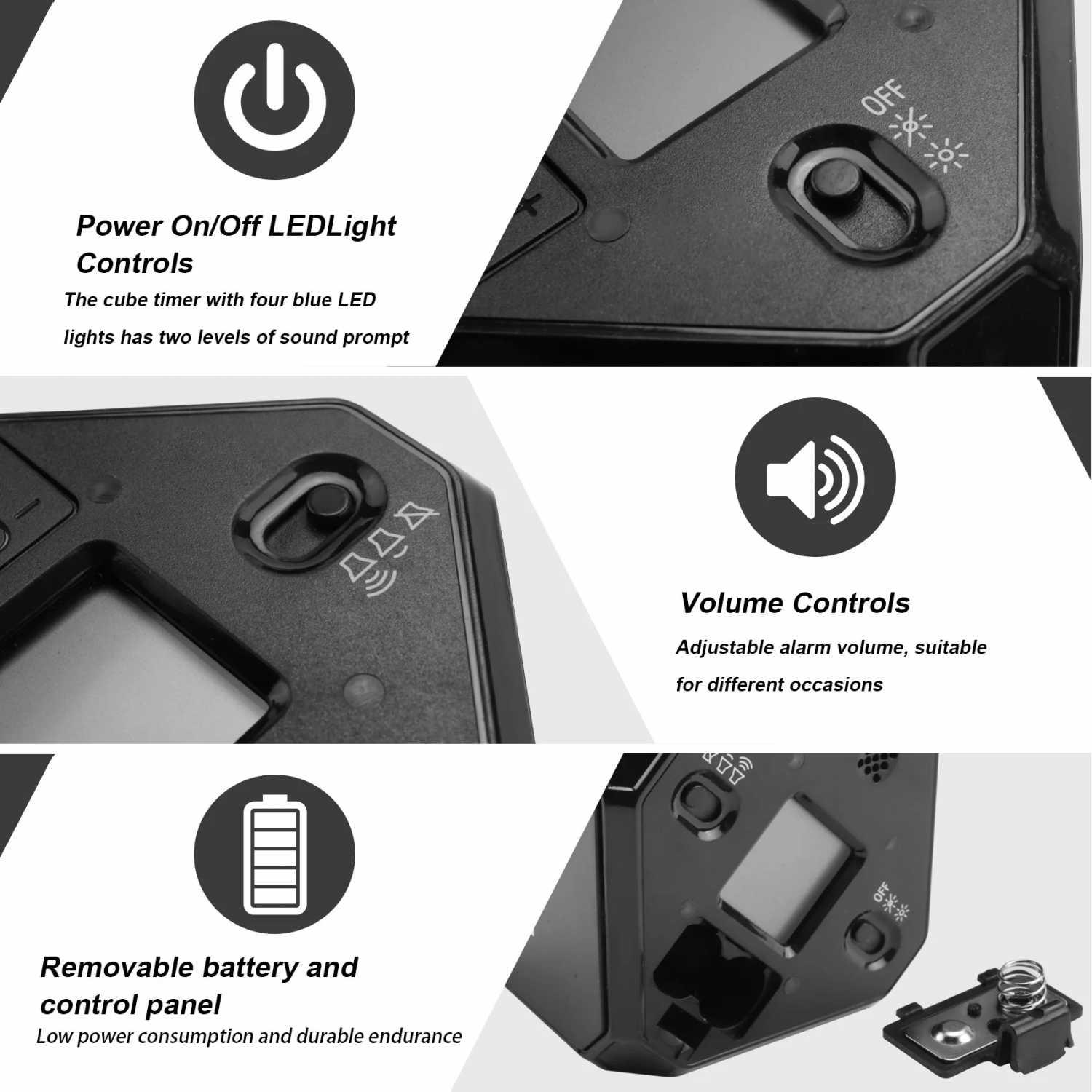 MLGB Timer Masak Dapur Digital Gravity Sensor Efisien dan Modern, Timer Dapur Otomatis