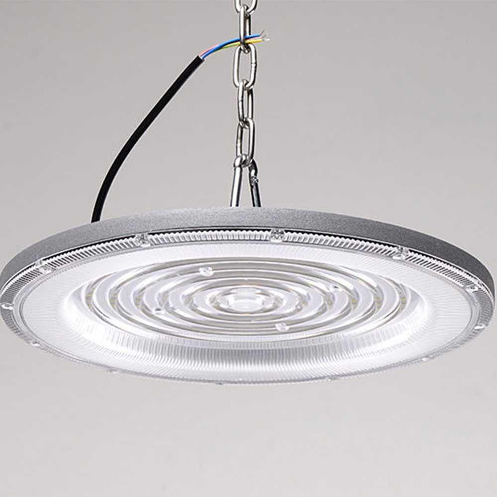 FSL Lampu Plafon UFO High Bay LED 100W Cahaya Terang, Tahan Air, Hemat Energi