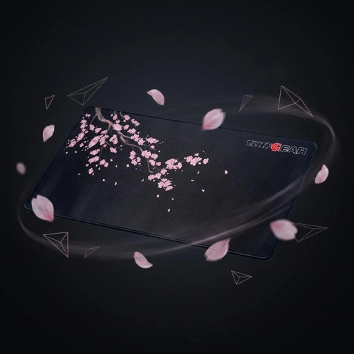 TaffGEAR Mouse Pad Sakura Desk Mat Anti Slip Luas, Stabil, Nyaman, Stylish