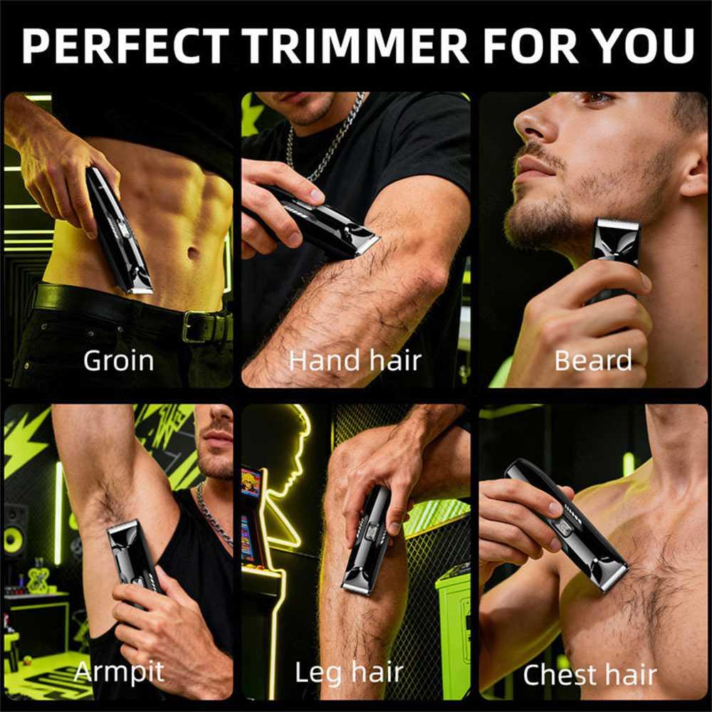 ENCHEN Alat Cukur Elektrik Rambut Hair Clipper Ceramic Trimmer 600mAh Spark 3, Pisau Keramik Tajam, Motor 7500 RPM