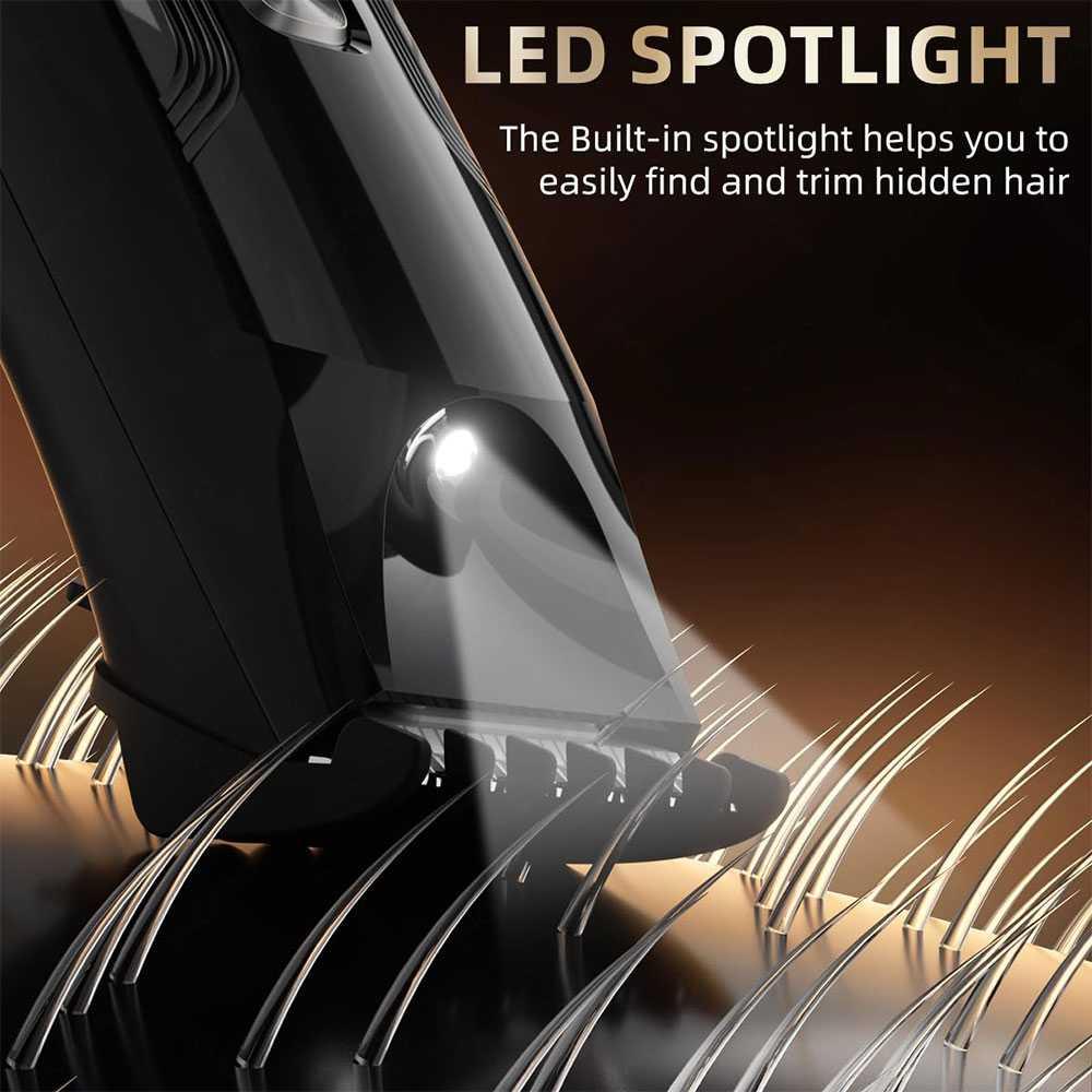 ENCHEN Alat Cukur Elektrik Rambut Hair Clipper Ceramic Trimmer 600mAh Spark 3, Pisau Keramik Tajam, Motor 7500 RPM