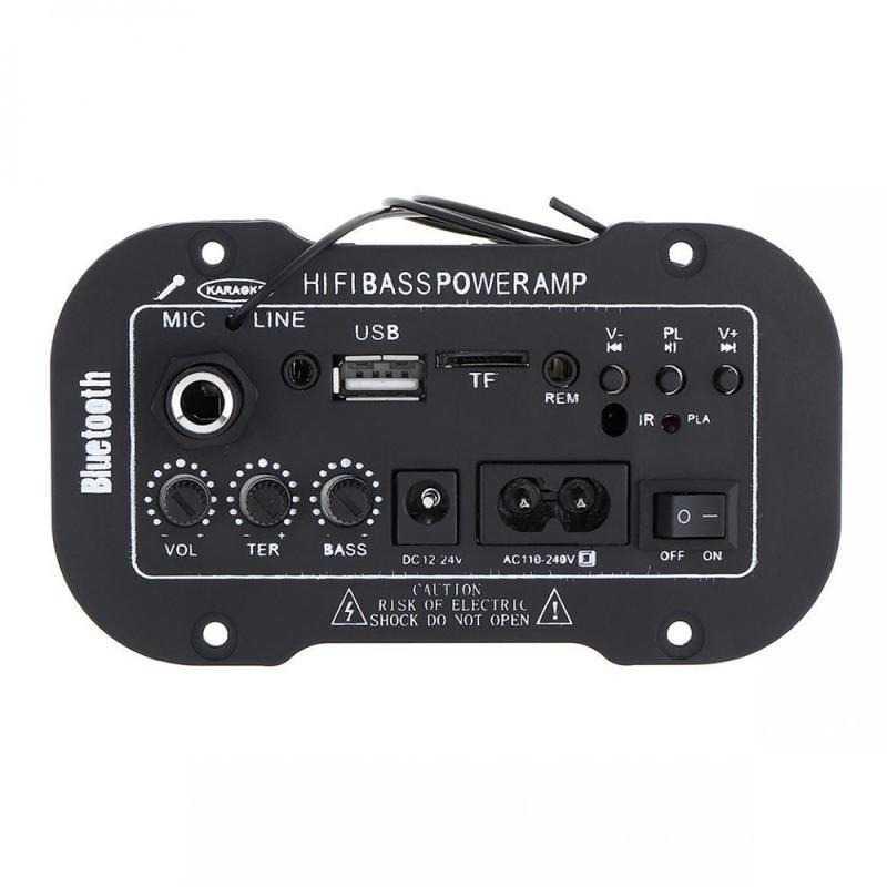 Alphun Amplifier Board Audio Bluetooth USB Radio TF DIY 25 W GD-01, Suara Jernih & Praktis, Desain Modern