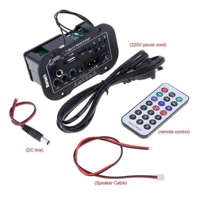Alphun Amplifier Board Audio Bluetooth USB Radio TF DIY 25 W GD-01, Suara Jernih & Praktis, Desain Modern