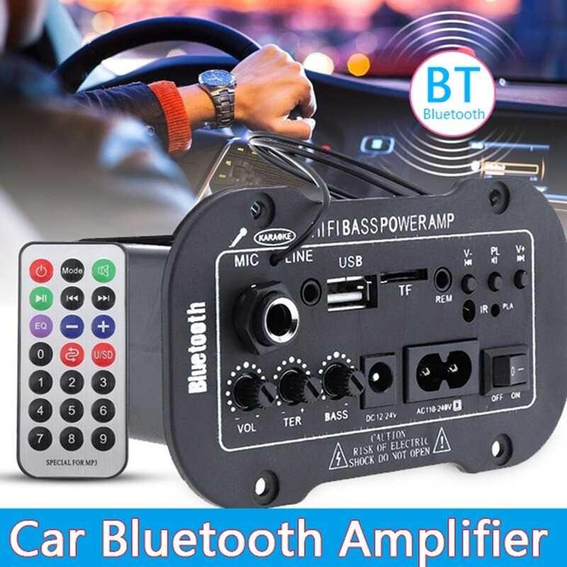 Alphun Amplifier Board Audio Bluetooth USB Radio TF DIY 25 W GD-01, Suara Jernih & Praktis, Desain Modern