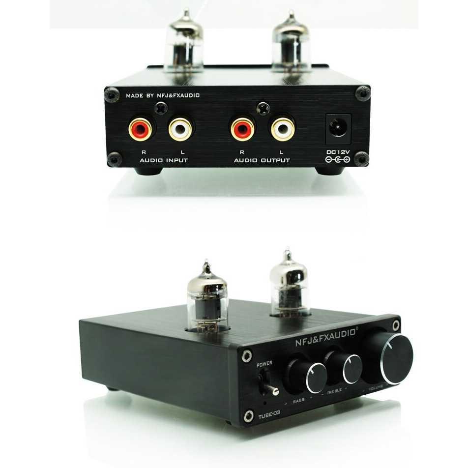 NFJ & FXAUDIO Vacuum Tube Pre Amplifier Suara Hangat dan Detail, Desain Premium