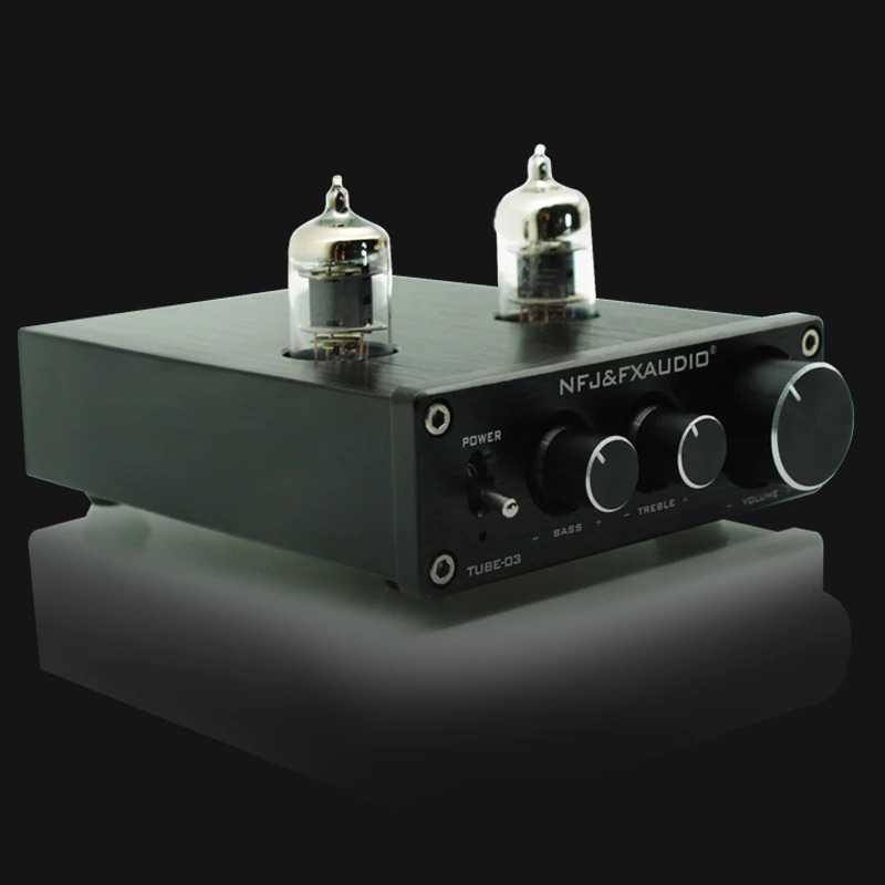 NFJ & FXAUDIO Vacuum Tube Pre Amplifier Suara Hangat dan Detail, Desain Premium
