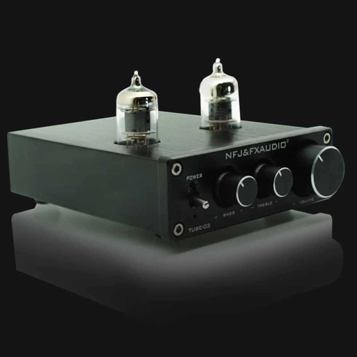 NFJ & FXAUDIO Vacuum Tube Pre Amplifier Suara Hangat dan Detail, Desain Premium
