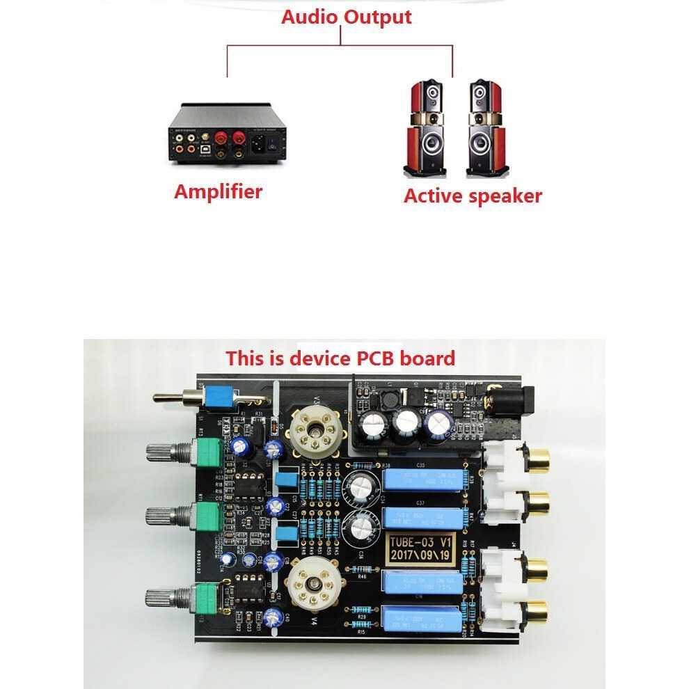 NFJ & FXAUDIO Vacuum Tube Pre Amplifier Suara Hangat dan Detail, Desain Premium
