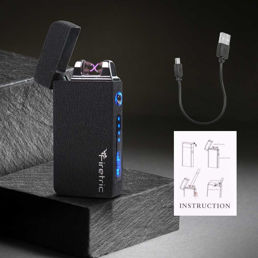 Firetric Korek Api Elektrik Pulse Plasma Praktis dan Ramah Lingkungan, Desain Ringkas