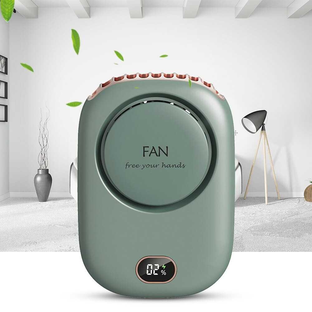 Alloet Kipas Angin Portable Gantung Hanging Mini Cooling Fan Kesejukan Praktis di Mana Saja