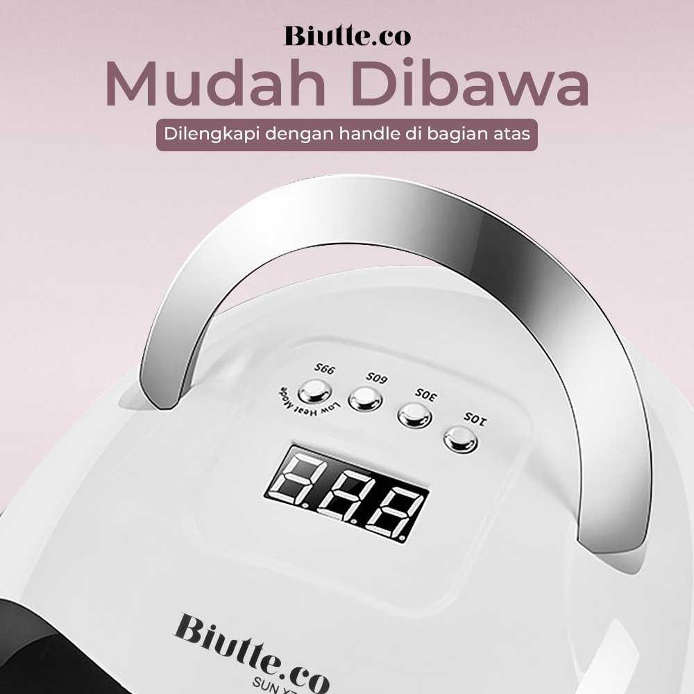 Biutte.co Pengering Kutek UV Lamp Nail Dryer - Pengeringan Cepat, Kering Optimal, Efisien