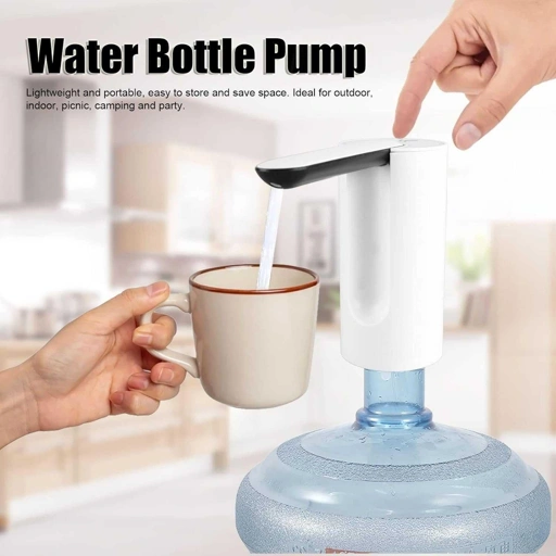 3LIFE Pompa Air Galon Foldable Electric Water Pump Aliran Stabil, Praktis, Higienis