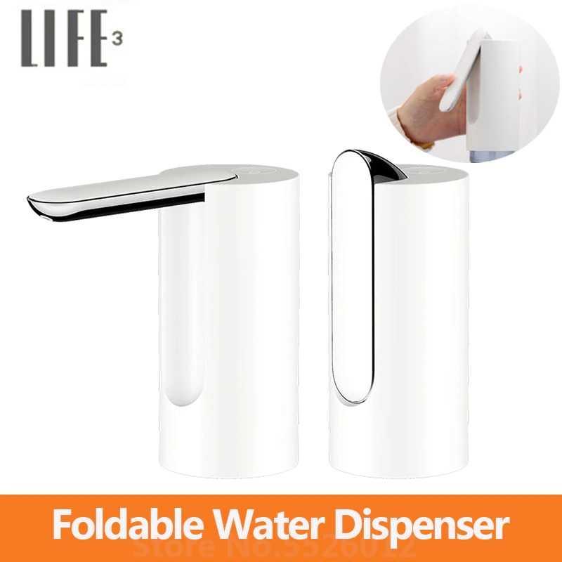 3LIFE Pompa Air Galon Foldable Electric Water Pump Aliran Stabil, Praktis, Higienis