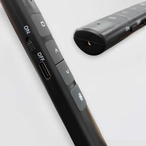 Taffware Laser Pointer Presentasi Solusi Presentasi Interaktif, Tanpa Batas, Desain Modern