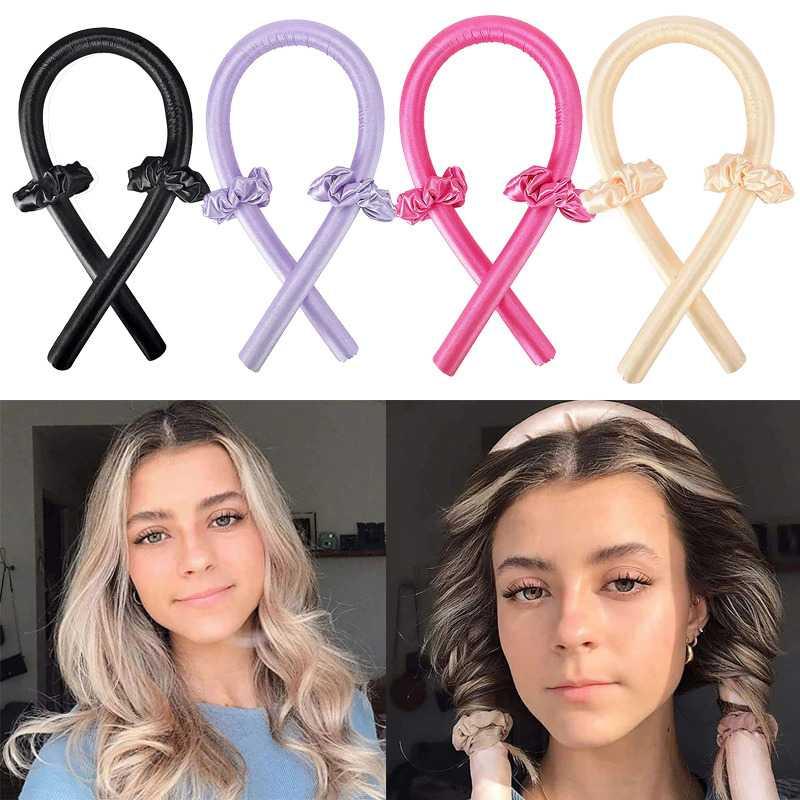 OLOEY Alat Pengeriting Rambut Lazy Curler Rod - Mengeriting Rambut dengan Mudah - Awet dan Nyaman, Elegan