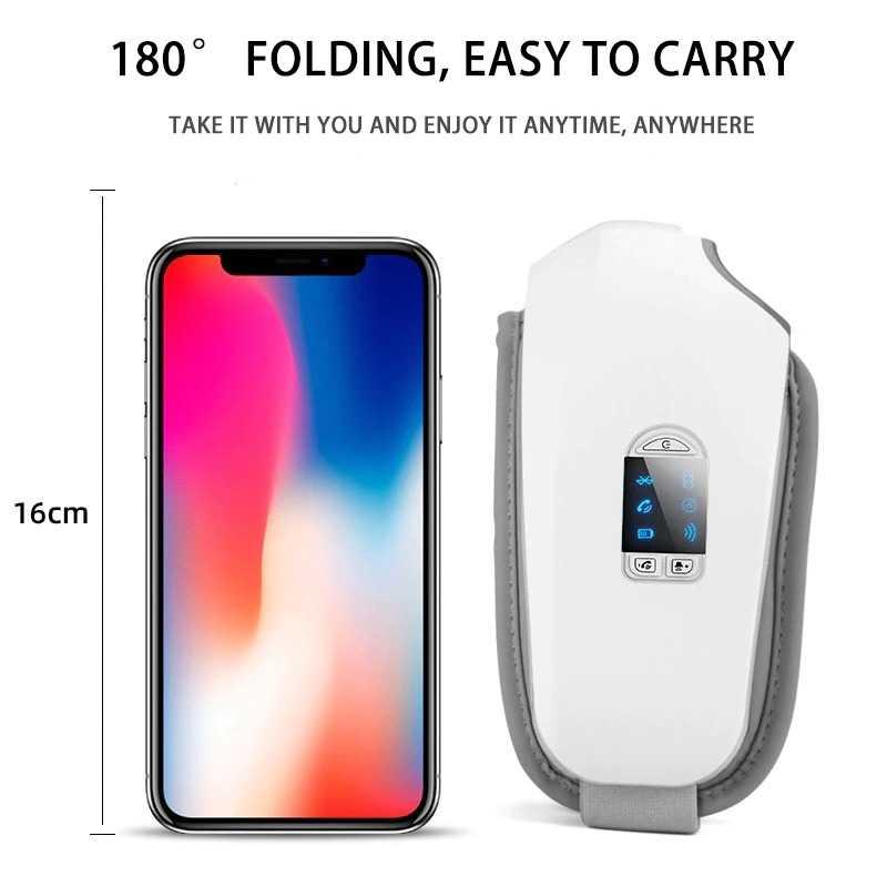 Mito Alat Pijat Kompres Mata Smart Airbag Bluetooth Music - JB-018, Kompres Mata yang Menenangkan - Rileksasi Instant, Desain Nyaman