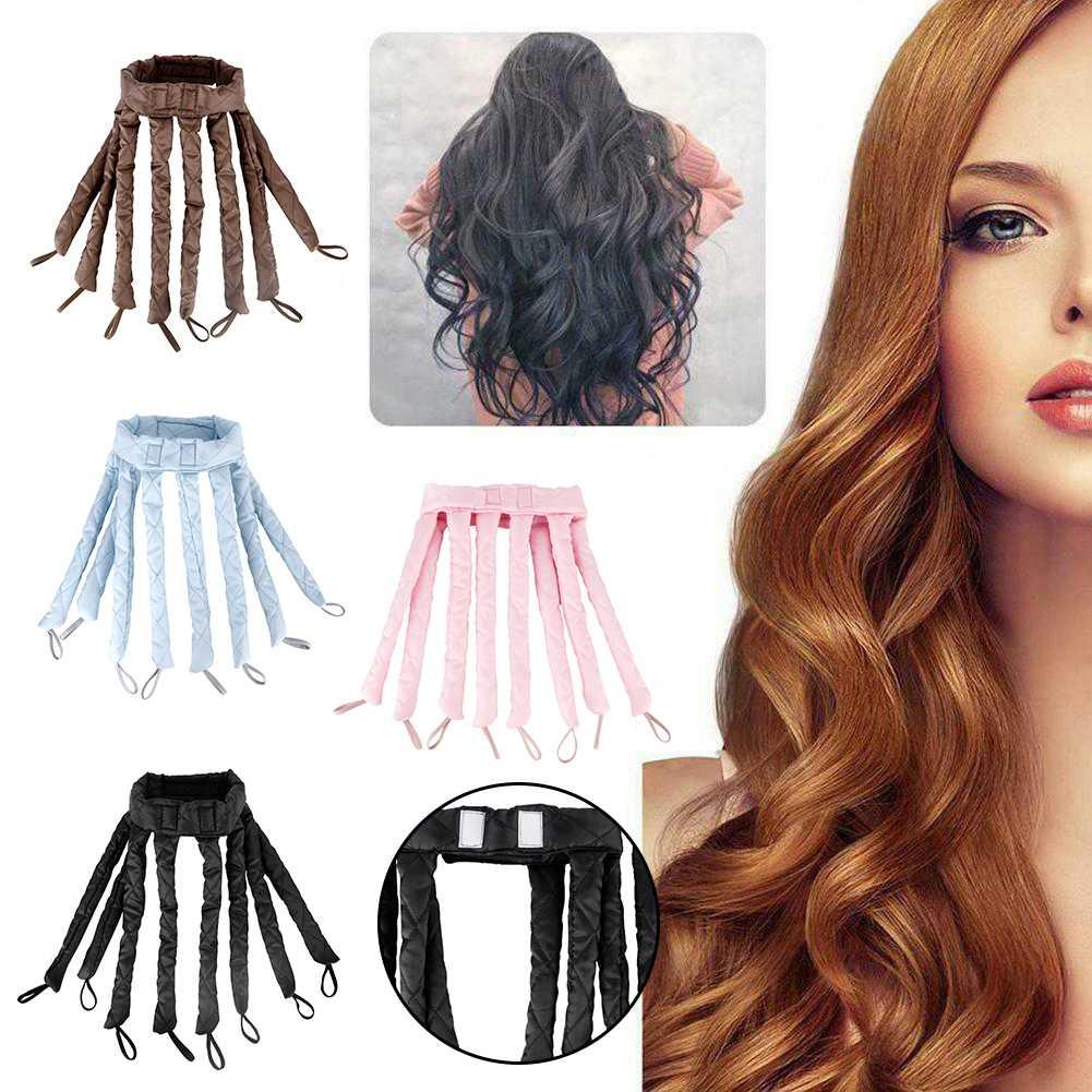 OLOEY Alat Pengeriting Rambut Octopus Hair Curler - Cepat dan Mudah, Rambut Keriting dengan Headband Nyaman