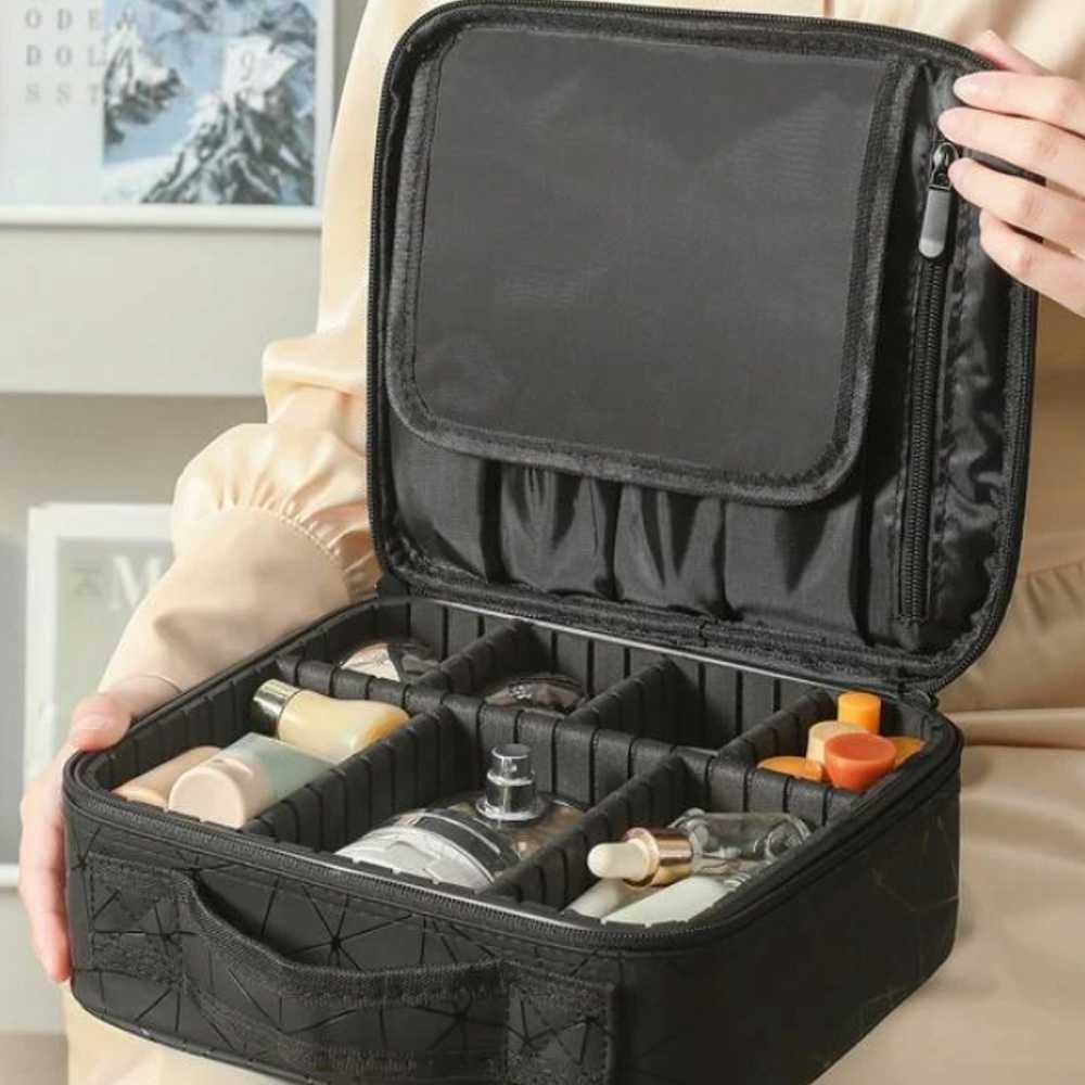 Biutte.co Tas Kosmetik Make Up Organizer Simpan dengan Rapi, Bawa dengan Nyaman, Tampil Stylish