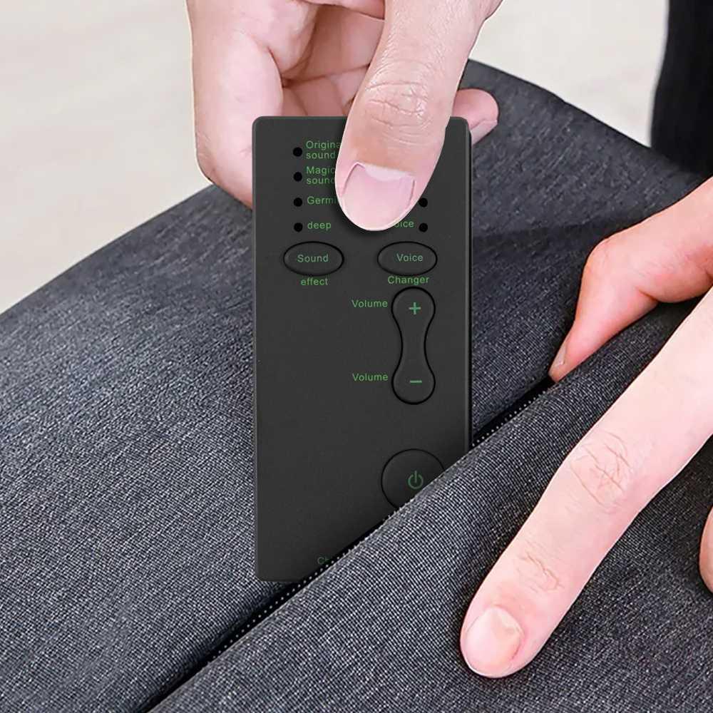 TaffSTUDIO Alat Pengubah Suara Portable Suara Unik dalam Genggaman, Praktis & Multifungsi