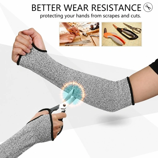 LAIMALA Manset Sarung Lengan Anti Cutting - Perlindungan Optimal, Nyaman, dan Fleksibel