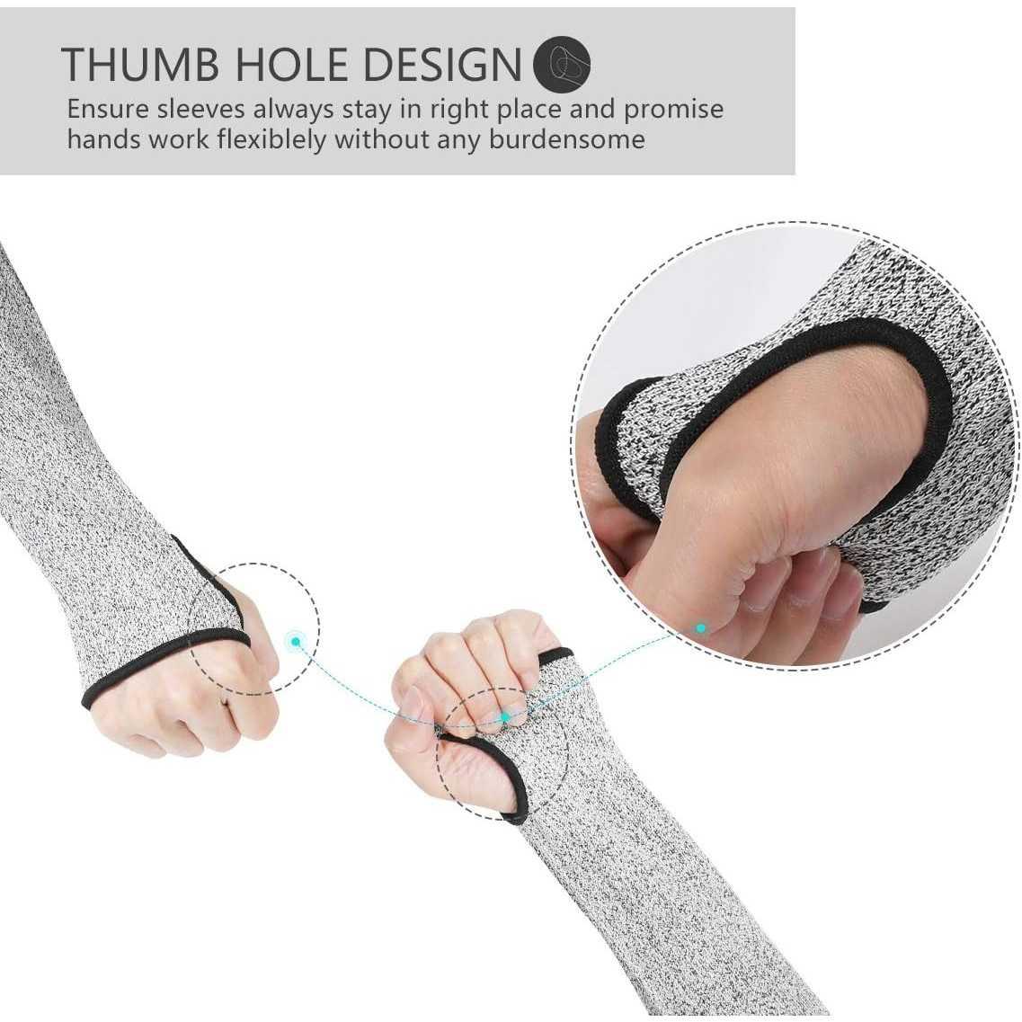 LAIMALA Manset Sarung Lengan Anti Cutting - Perlindungan Optimal, Nyaman, dan Fleksibel