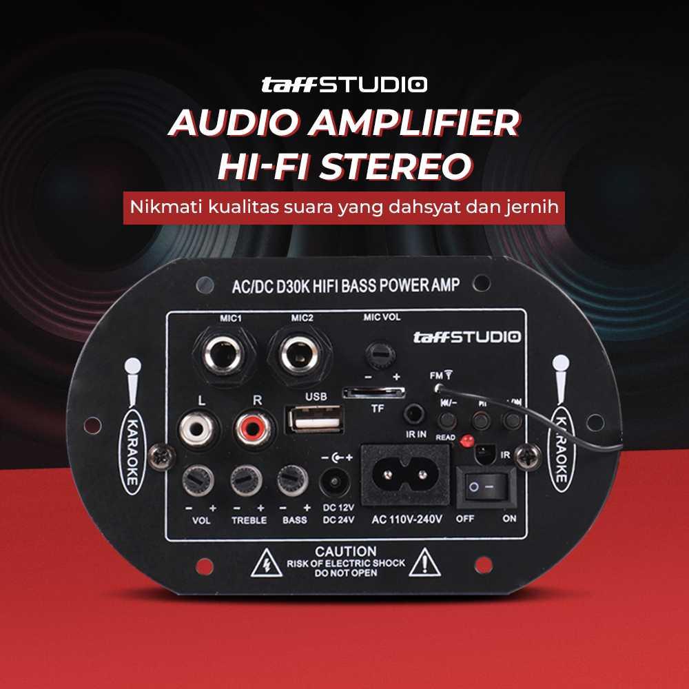 TaffSTUDIO Amplifier Board Audio Bluetooth Subwoofer Pengalaman Audio Hi-Fi Tanpa Batas
