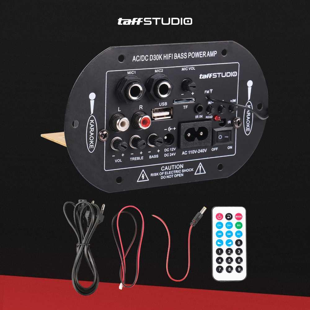 TaffSTUDIO Amplifier Board Audio Bluetooth Subwoofer Pengalaman Audio Hi-Fi Tanpa Batas