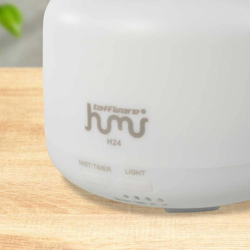 Taffware Humidifier Mini Ultrasonic LED 300ml Ciptakan Ruangan Wangi dan Tenang