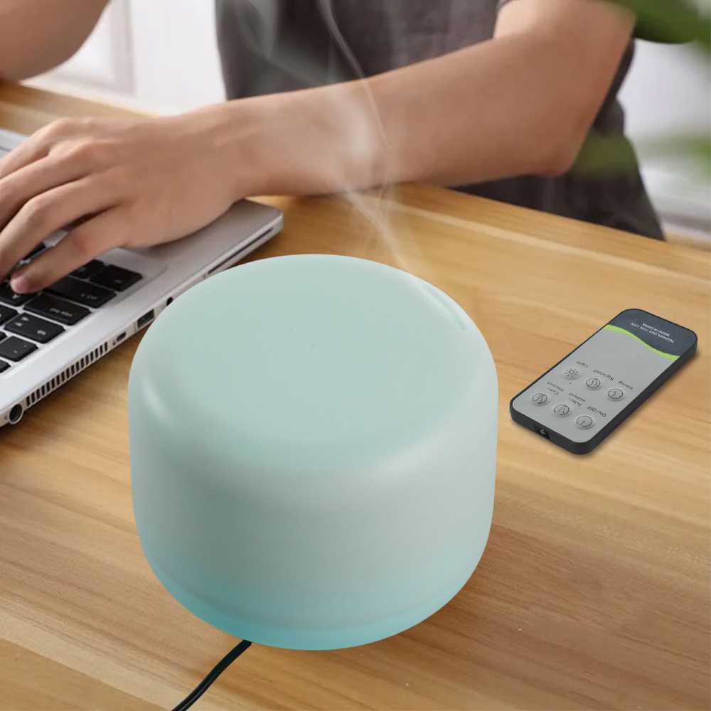 Taffware Humidifier Mini Ultrasonic LED 300ml Ciptakan Ruangan Wangi dan Tenang