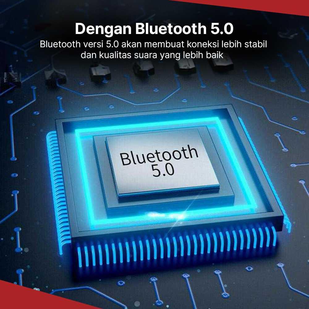 TaffSTUDIO Audio Bluetooth Receiver Adapter NFC RCA AUX Mendengarkan Musik Tanpa Batas, Desain Stylish