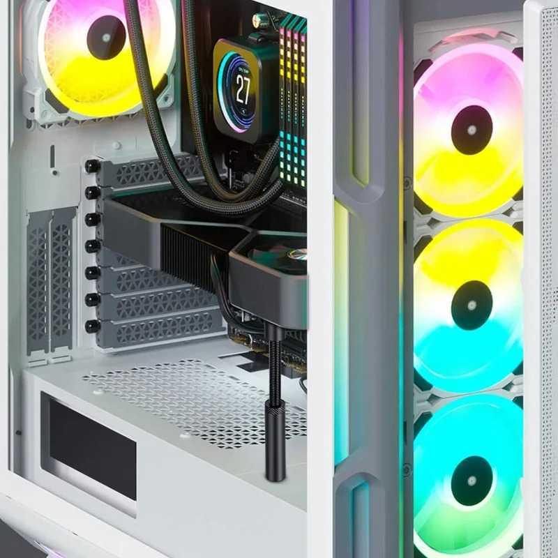 EHS Holder GPU VGA Graphic Card Anti Sag Bracket Teleskopik Magnetic GX30, Stabilisasi Optimal untuk Kartu Grafis Berat Durabilitas Maksimal, Desain F