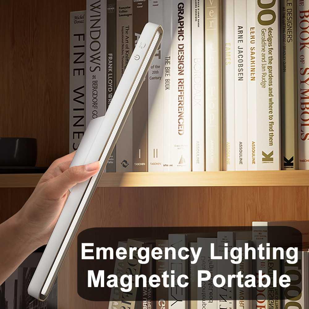 LAPARA Lampu Baca LED Rechargeable Magnetic with Remote Control Menjaga Kesehatan Mata Anda, Atur Cahaya Sesuai Kebutuhan, Kontrol Jarak Jauh Portabel