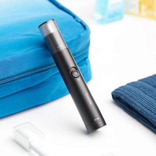 ShowSee Pencukur Bulu Hidung Elektrik - Pisau Putar 360ΒΊ, Micro Motor, Waterproof