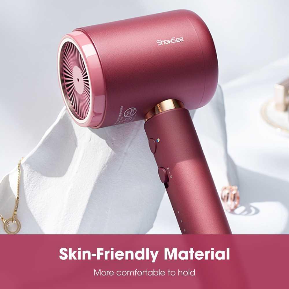 ShowSee Hair Dryer Anion Quick Dry - Mengatasi Rambut Sulit dengan Mudah, A11-R
