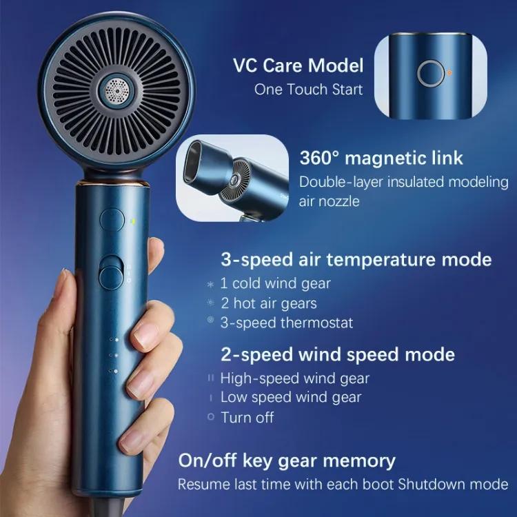 ShowSee Hair Dryer Quick Dry Anion Vitamin C - Menata Rambut dengan Mudah, Sehat, dan Nyaman
