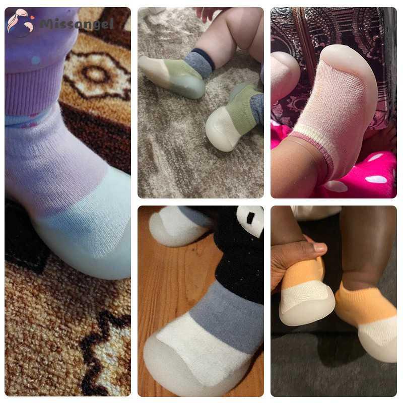 Missangel Sepatu Bayi Baby Socks Shoes 6-12 Bulan - Desain Trendi, Bahan Berkualitas, Sol Anti-slip - SK612