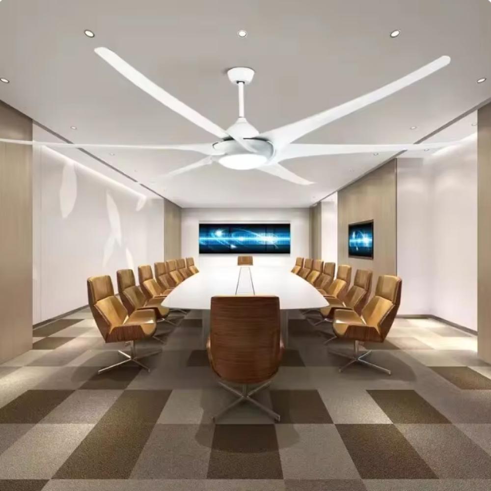 SOVE Kipas Angin Plafon 100 Inch 6 Speed LED Solusi Sejuk dan Efisien, Desain Modern