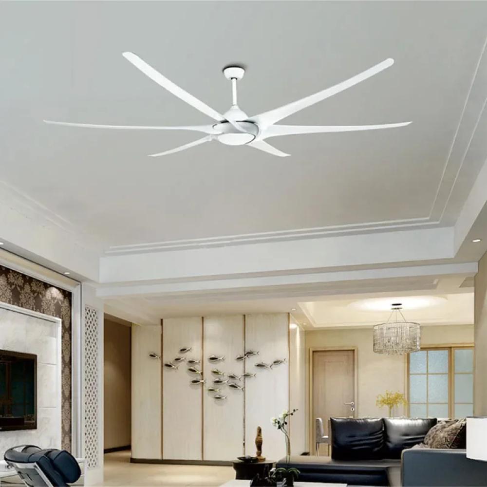 SOVE Kipas Angin Plafon 100 Inch 6 Speed LED Solusi Sejuk dan Efisien, Desain Modern